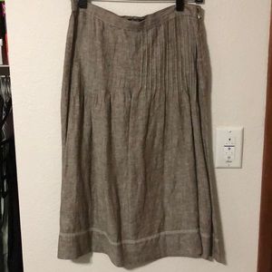 Eddie Bauer Linen Skirt